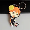 Брелок Сеє Хіната №10 Волейбол! - Haikyuu!! Гумовий Rubber (20273) Bioworld