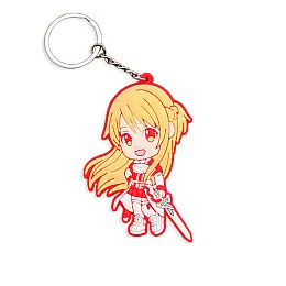 Брелок Асуна SAO Sword Art Online Гумовий Rubber (20306) Bioworld