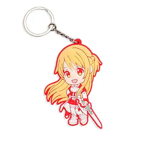 Брелок Асуна SAO Sword Art Online Резиновый Rubber (20306) Bioworld