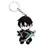 Брелок Knight Kirito SAO Sword Art Online Гумовий Rubber (20304) Bioworld