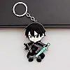 Брелок Knight Kirito SAO Sword Art Online Гумовий Rubber (20304) Bioworld