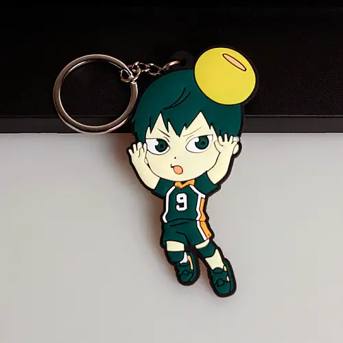 Брелок Тобіо велика Волейбол! - Haikyuu!! Гумовий Rubber (20303) Bioworld