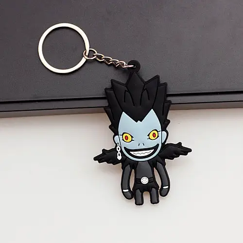 Брелок Рюк Зошит Смерті Death Note Гумовий Rubber (20290) Bioworld