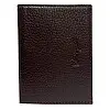 Обкладинка на ID паспорт шкіряна бордова KARYA 096-243