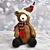 Фигура новогодняя "Bear" 28см Home Разноцветный R90643