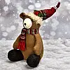 Фигура новогодняя "Bear" 28см Home Разноцветный R90643