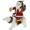 Фигура Santa Christmas Lantern red BonaDi DP186313