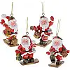 Подвесные фигурки Santa on a Snowboard BonaDi DP186315