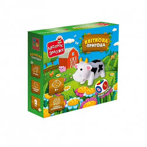 Настільна гра "Квіткова пригода" Vladi Toys VT2100-20 українською мовою