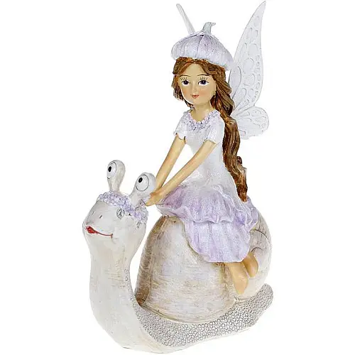 Декоративная фигурка Эльф с улиткой DP87178 BonaDi