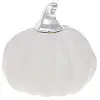 Декоративная фигурка Pumpkin белый мат с серебром DP87197 BonaDi