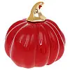 Декоративная фигурка Тыква красная с золотом DP87202 BonaDi
