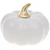 Декоративная фигурка Тыква белая с золотом DP87204 BonaDi
