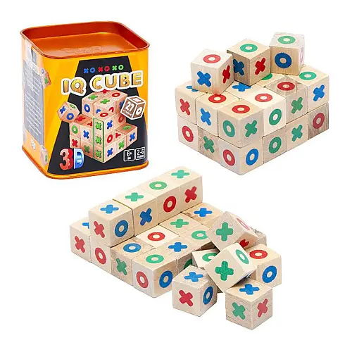 Настільна гра "IQ Cube" Danko Toys G-IQC-01-01U 27 кубиків