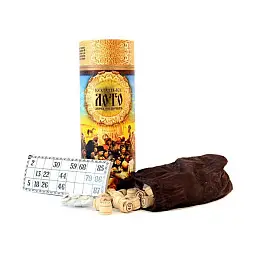 Настольная игра лото Danko Toys Козацкое в тубусе 9*9*25 см (6080DT)