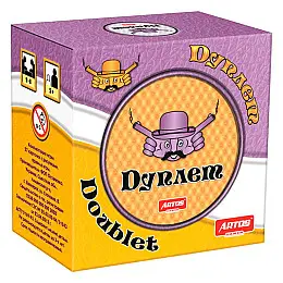 Настільна гра Artos Games Дуплет у тубі 57 шт Різнокольоровий (1007)