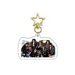 Брелок акриловий Стрей Кідс Stray Kids блакитний (22933)