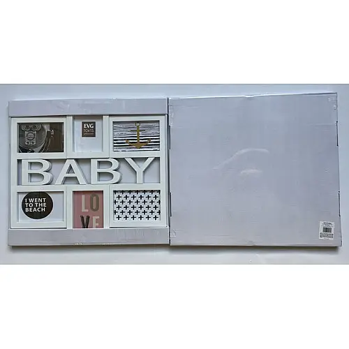 Мультирамка EVG INNO ZB-6-4447 BABY COLLAGE 6 44 х 47 х 1.5 см Белый (6812257)