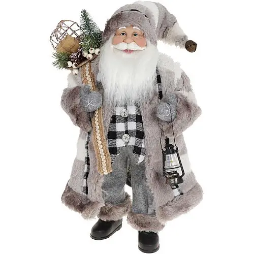 Новогодняя фигурка Santa Claus Gray 46 см BonaDi DP96555