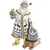Фигура Santa Claus белый с золотом 24.5 см BonaDi DP97736