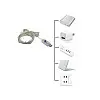 Светодиодная гирлянда нить Led "Капли росы" на 100 светодиодов 10 м с USB подключением Разноцветный