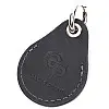 Кожаный брелок-держатель для Apple AirTag GRANDE PELLE 11614 Черный