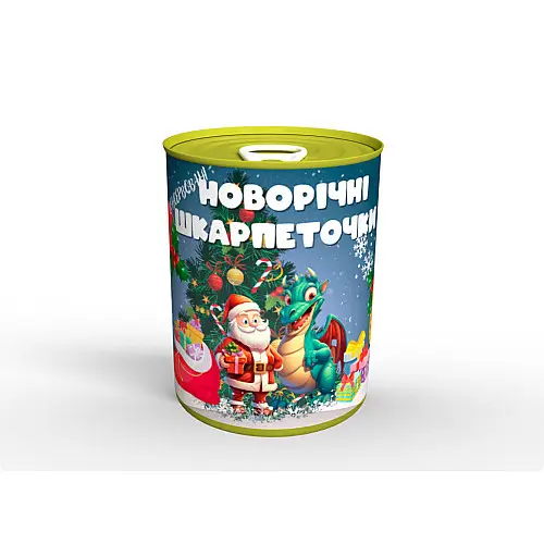 Новорічні консервовані шкарпетки Mine На рік Дракона 36-41 Різнокольоровий (hub_ybhjmr)