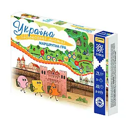Настільна гра Нескорені міста України ZIRKA 149365 бродилка