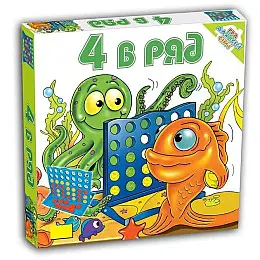 Детская настольная игра 4 в ряд укр MIC (2250_C)