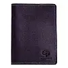 Кожана обкладинка для паспорта Grande Pelle 252670 синя