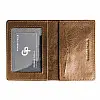Кожана обкладинка для військового квитка Кордон Grande Pelle 257623 руда