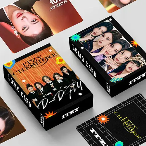 Набор карточек Итзи ITZY Чешир Cheshire Ломо 30шт (23533) Fan Girl