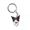 Брелок гумовий Bioworld Куромі посміхається Kuromi Моя Мелодія Onegai My Melody (23153)