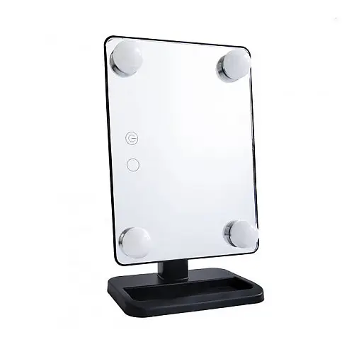 Зеркало с LED подсветкой прямоугольное WS HH083 360 Black (10671-hbr)