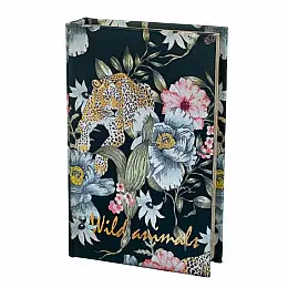Книга сейф Mine Wild animals 26х17х5 см Разноцветный (hub_wl4jrr)