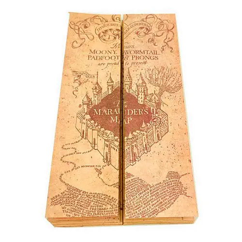 Карта Мародеров из Гарри Поттер The Marauders Map (7653) Bioworld