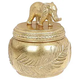 Шкатулка для украшений Indian gold 11.5х11.5х12.5см DP78941 BonaDi
