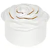 Декоративная шкатулка Roses White-Pink 9.4х9.4х6.4см DP85094 BonaDi