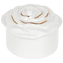 Декоративная шкатулка Roses White-Pink 9.4х9.4х6.4см DP85094 BonaDi