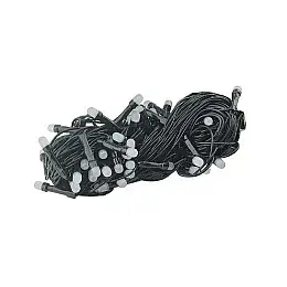 Гірлянда матовий VigohA 100LED 9м RD-7172 провід чорний Мікс