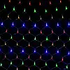 Сітка гірлянда VigohA 120LED 1,5x1,5м прозорий силіконовий провід Мікс
