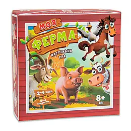 Настільна розважальна гра Моя ферма укр Strateg (30435)