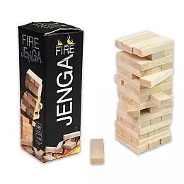 Настольная игра Fire Jenga 48 брусков Strateg (30848)