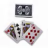 Карти ігральні з пластиковим покриттям Синя рубашка (DN34826BL) DUKE