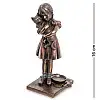 Статуетка декоративна Дівчинка з кошеням Veronese AL32464