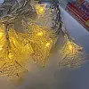 Гирлянда светодиодная "Елка" 4 м 20 LED на батарейках 2АА Stenson M48230