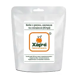 Боби Харчі з рисом і овочами 85 г (TREK-BZRIO-85)