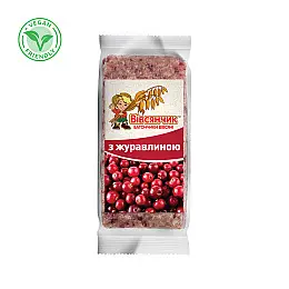 Енергетичний батончик Харчі вівсяний з журавлиною (TREK-BVZJ-60)