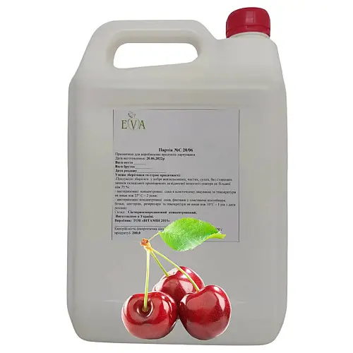Концентрированный сок Eva Черешни 5 л / 6,5 кг