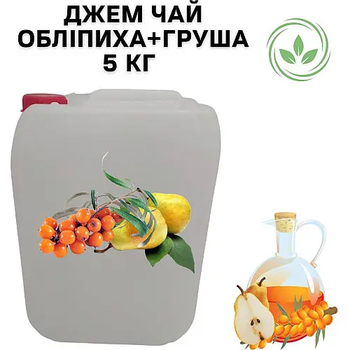 Джем чай фруктово-ягодный Eva Облепиха + Груша 100% натуральный 5 кг